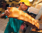 На Керченском хлебокомбинате запущена новая линия по производству хлеба