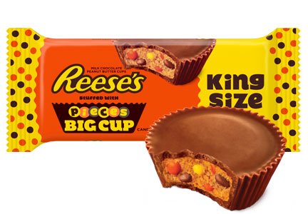 Самый инновационный продукт  - Reese’s Pieces Peanut Butter Cup от компании Hershey Co