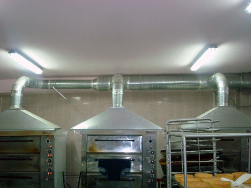 Вентиляционные системы пекарни: основные требования