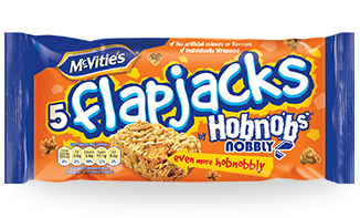 Компания United Biscuits представила новые бисквиты Hobnob Flapjacks