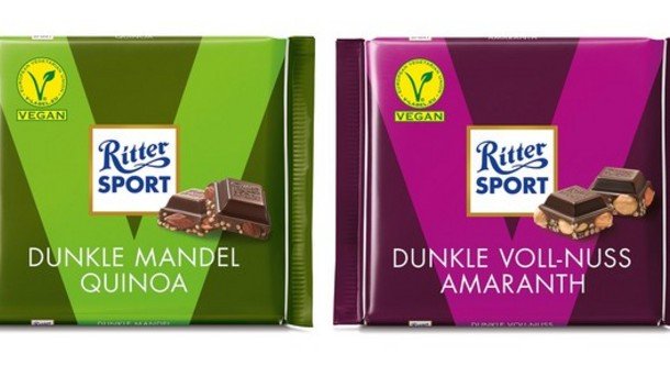 Немецкая компания Ritter Sport представила шоколад для вегетарианцев