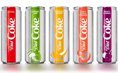 Компания Coca-Cola обновила упаковку и вкусы Diet Coke