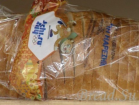 Олимпийская символика теперь и на хлебе