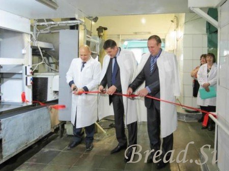 На Долинском хлебокомбинате запущена новая производственная линия