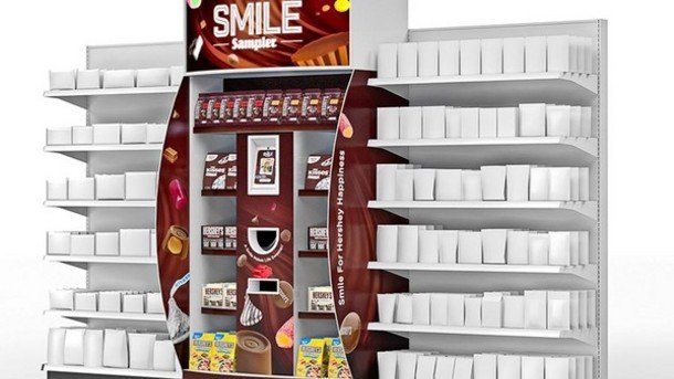 Теперь шоколад компании Hershey можно получить за улыбку