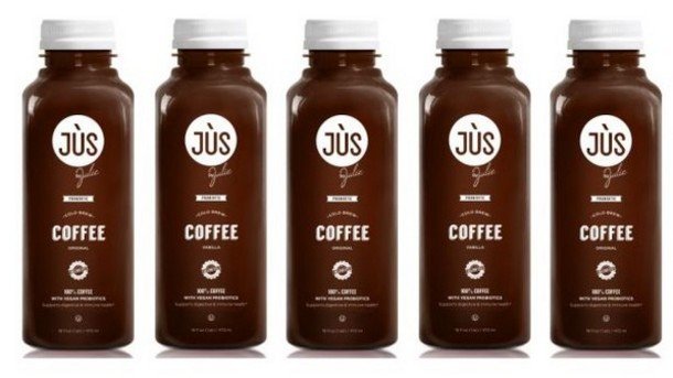 Сок холодного отжима JUS с полезным пробиотиком уже появился в продаже