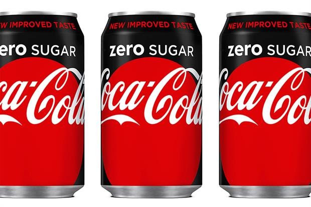 Coca-Cola заменяет Coke Zero на Coca-Cola Zero Sugar