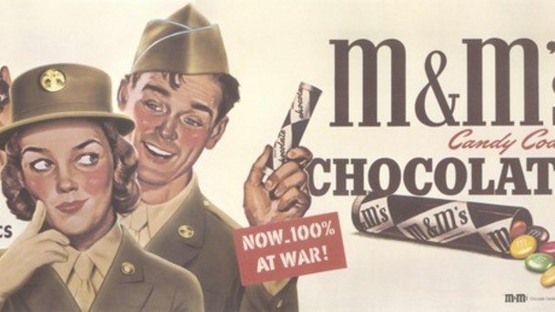 Шоколадное драже M&M`s - продукт для снабжения армии
