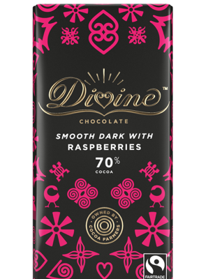 Шоколадный бренд Divine Chocolate обновляет упаковку своей продукции